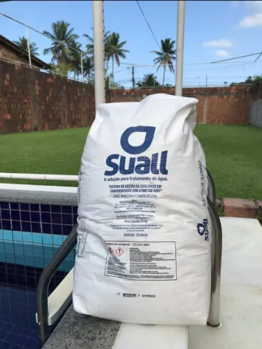 SULFATO DE ALUMÍNIO 25KG SUALL