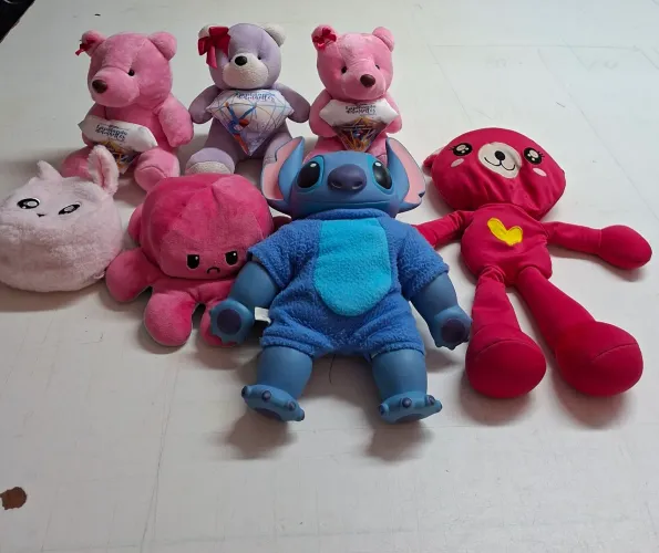 Ursinhos de pelúcia. Produto usado