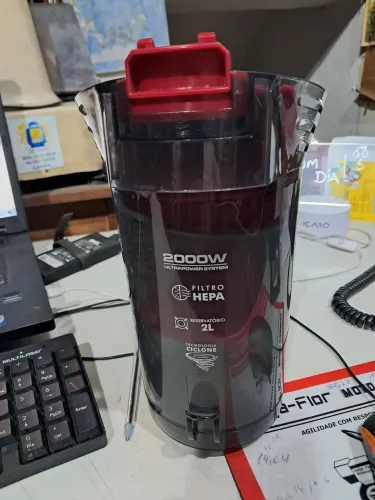 Filtro Hepa 2 l completo p/ aspirador PHILCO PAS 4000V - usado excelente