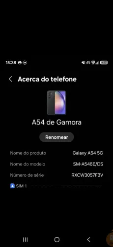 Celular A54 em ótimas condições
