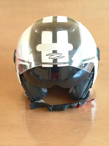 Capacete Aberto Zeus c/ Óculos Solar Interno (Desapego/Barato)