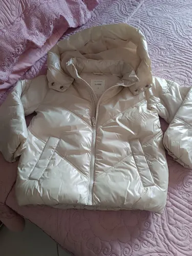 3 Jaquetas infantil, Palomino, tamanho 8.