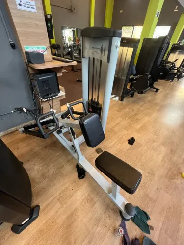 remada maquina articulada 100kg ( semi-nova) 