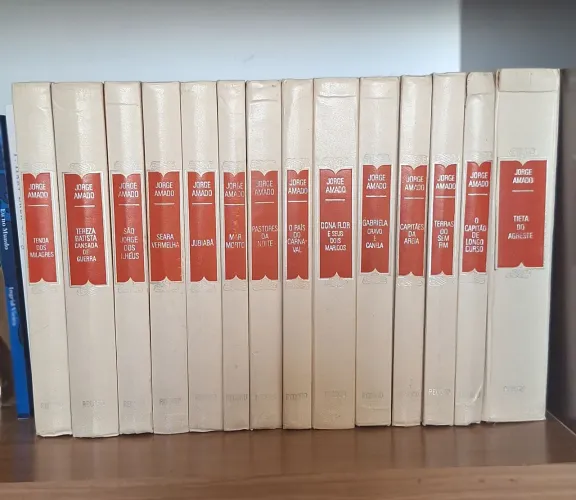 Coleção Jorge Amado Capa Dura - 14 volumes