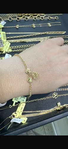 Pulseira ouro 18k