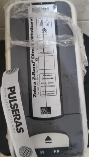 Impressora Zebra HC100 - Para pulseiras completa 
