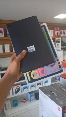 *Galaxy Tab S6 Lite*  64GB Semi Novo Capa e Caneta   *R$999