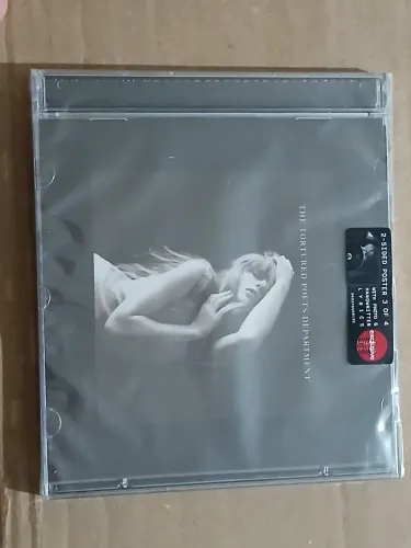 CD The Tortured Poets Department da Taylor Swift NOVO/LACRADO