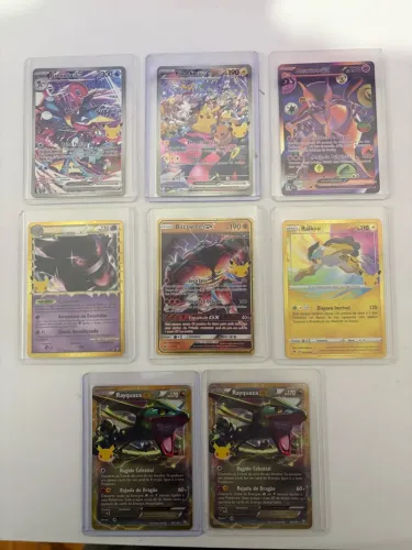 Lote Cartas Pokémon 30 anos