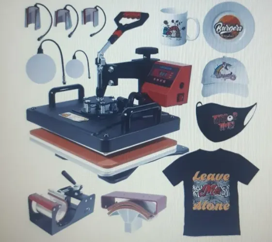 KIT SUBLIMAÇÃO 8 EM 1      220v