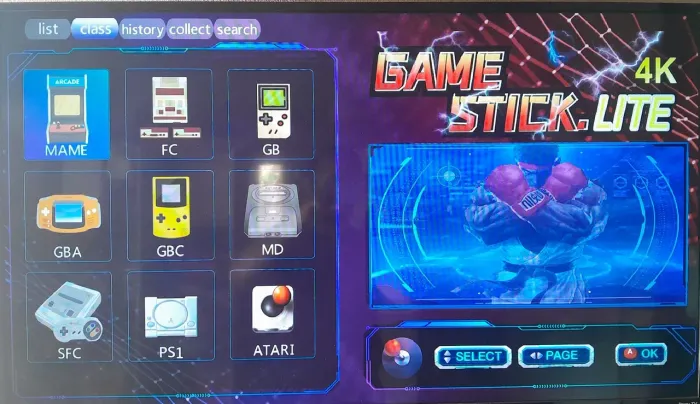 Game stick 4k wireless 