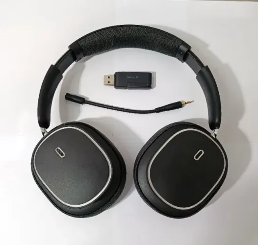 Headset Baseus Gh02 Wireless 2.4 Bluetooth 5.3 Preto