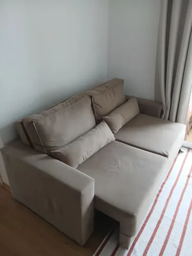 Sofá 3 Lugares - Retrátil - Sochi Suede Bege