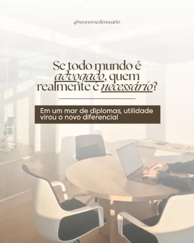 Serviço de criação de posts - Modelo editável de carrossel para Instagram 
