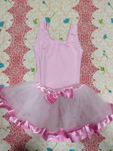 Roupa para balé Infantil Luxo 2 Peças