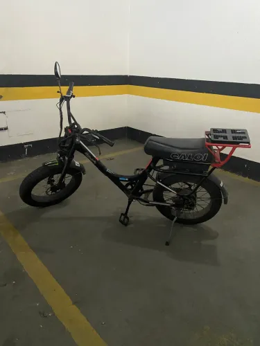 Bicicleta Elétrica Caloi Mobylette