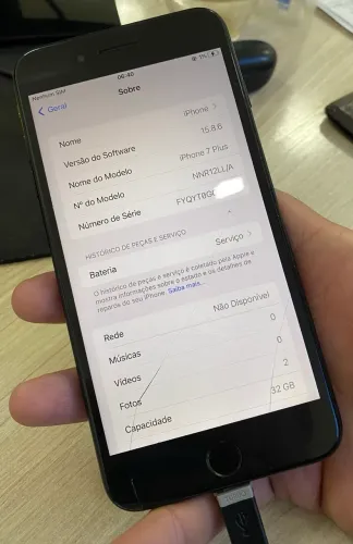 iPhone 7 Plus - funcionando só chip leia mais 