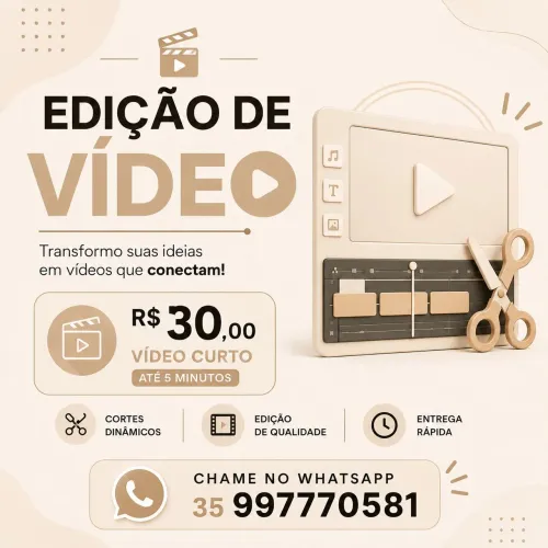 Edição de vídeo