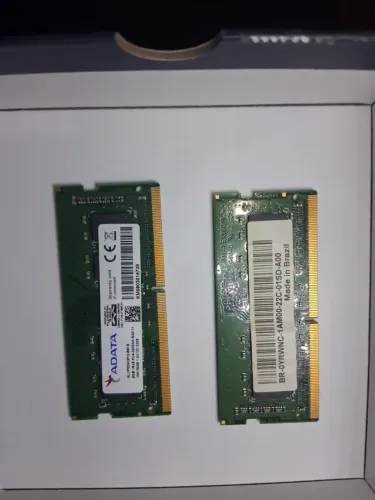 2 Memórias Para Notebook ADATA 8GB, 3200MHz, DDR4, CL22