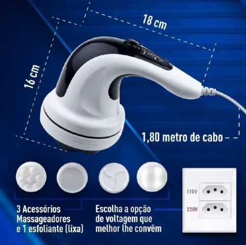 Massageador orbital relaxmedic