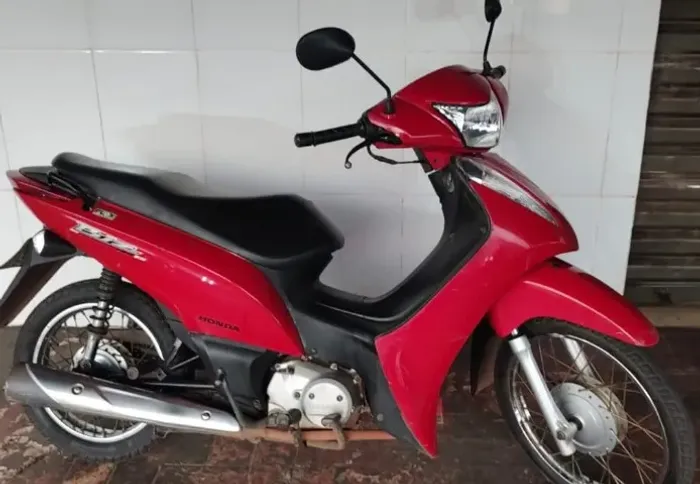 Honda Biz 125 ES - Vermelha 2011