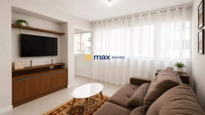 Locação: Apartamento mobiliado 2 quartos + 1 suíte. Quadra Mar. Balneário Camboriú;