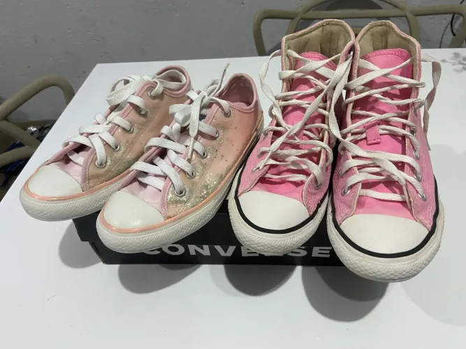 All Star original, os dois são número 32. Cada um é 70,00.