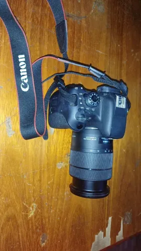 Câmera fotográfica T6i Canon kit para iniciantes na fotográfia