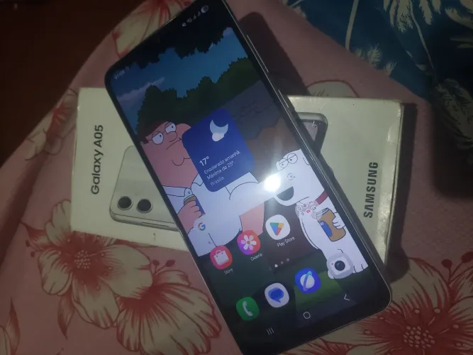 Galaxy a05 zero com caixa e nota