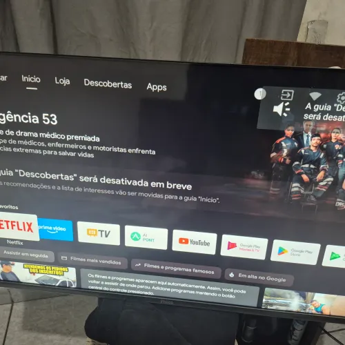 Tv smart Android philco com 7 meses de uso