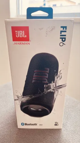 JBL ORIGINAL FLIP6 / NA CAIXA 12h de Bateria