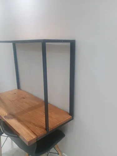 Bancada para home office para parede ,1, 10x50, 