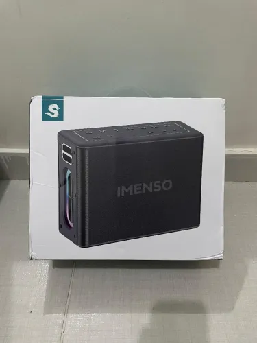Caixa De Som Bluetooth Imenso Ims-x32 Com 2 Microfones