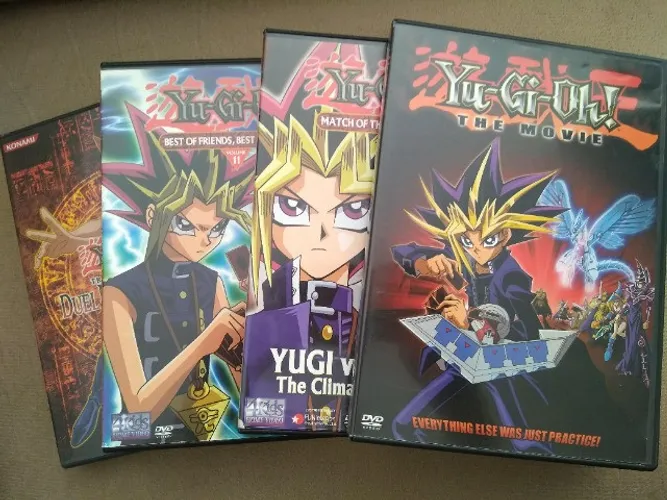 Yu- gi -oh 4 dvds Originais Importado USA Yu-gi-oh