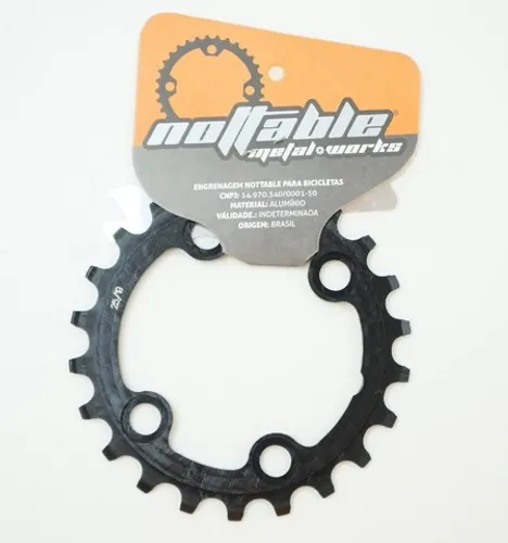 Coroa Pequena Assimétrica Nottable 22 24 26 28D p/ Shimano Deore Slx Xt Mt500 10/11V 5197