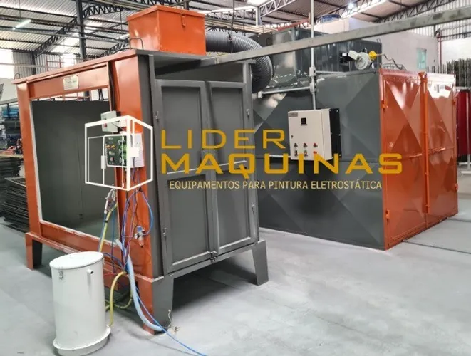 Estufa para Pintura Eletrostática Lider Maquinas 