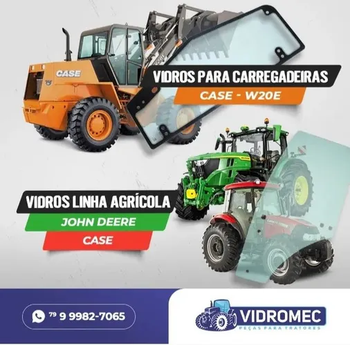 Trator (Vidros de Trator)
