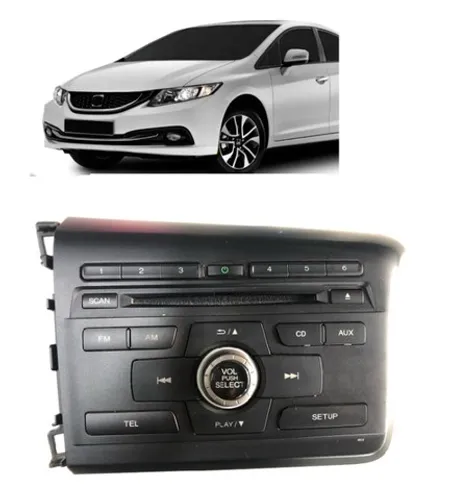 Radio Som Mp3 Original Honda civic 2014 2015 2016