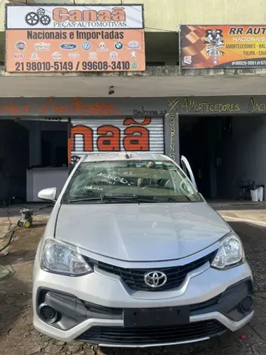 Sucata etios  1.5  2018