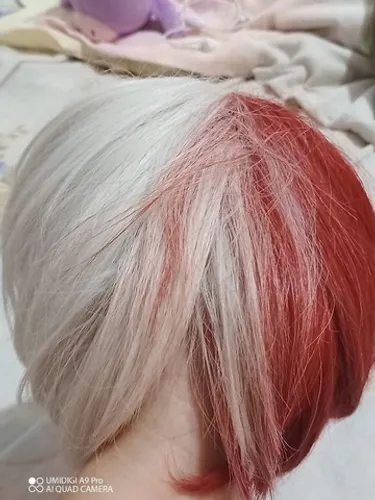 Peruca do todoroki