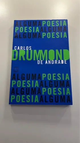 Livro Alguma Poesia - Carlos Drummond de Andrade