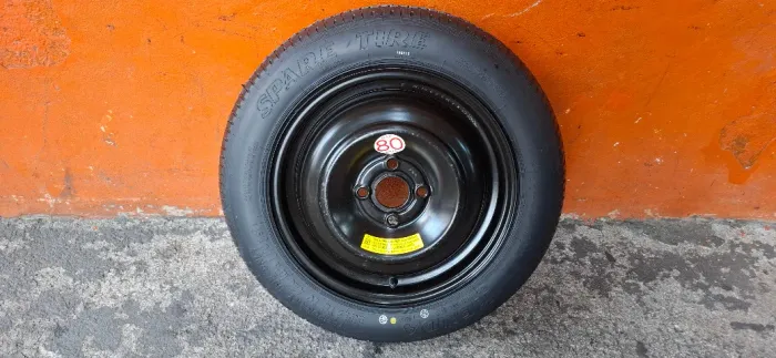 Estepe Fino Aro 15 Original Honda City e Fit + Pneu Kenda 135x 80_Aceito Cartão