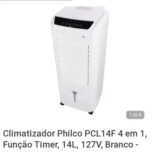 Climatizador de ar Philco pcf14l 14 l potente 220v
