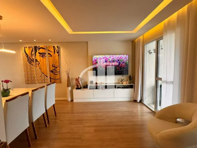 Apartamento exclusivo à venda 78m², 2quartos, sala estendida, semi-mobiliado, estrutura de