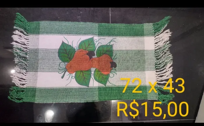 Tapetes 10,00 cada peça