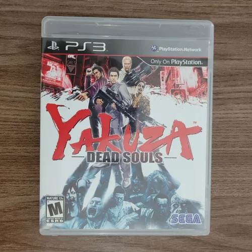 Yakuza: Dead Souls Playstation 3 PS3 - Jogo raro original e completo