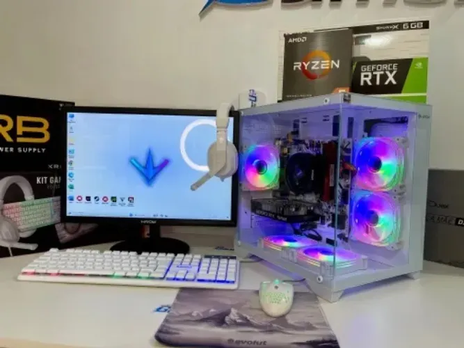 Pc Gamer Novo Completo i7 Gtx 1650 1 ano de garantia