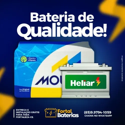 Ligue e Peça a Bateria Ideal para seu Carro