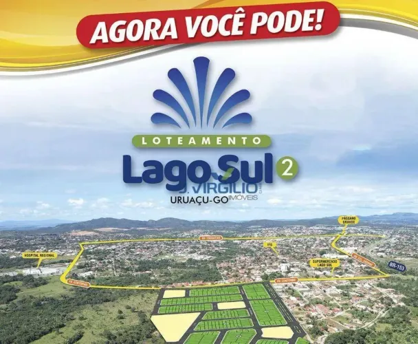 Terreno à venda, 200 m² - Vila Santana - Uruaçu/GO