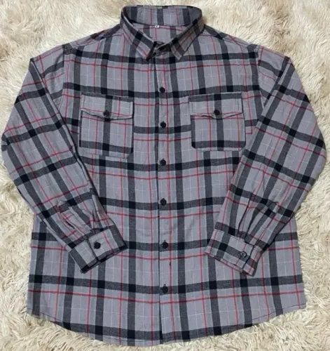 Camisa xadrez, tamanho M/G